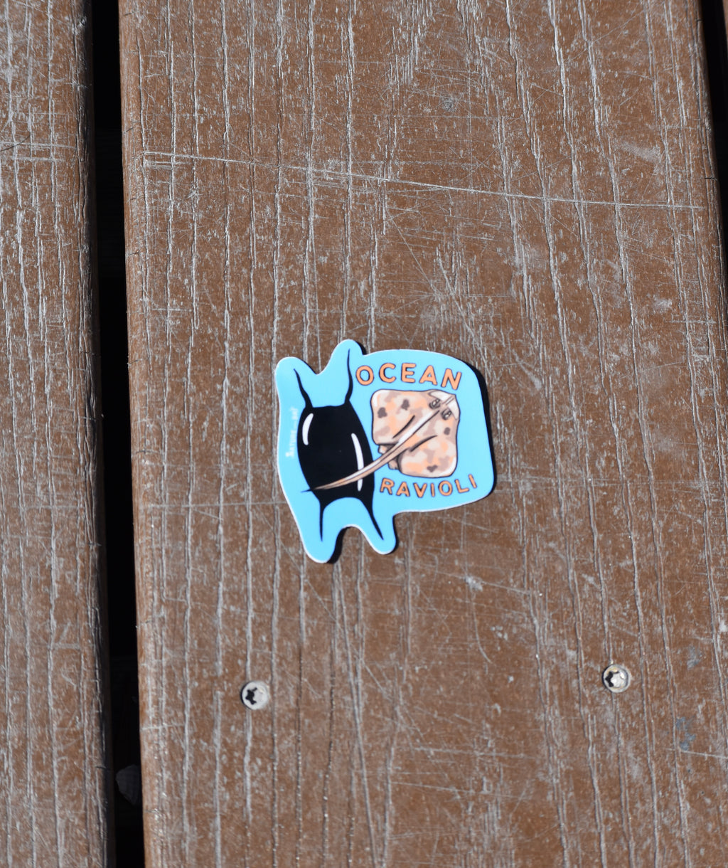 Ocean Ravioli Sticker